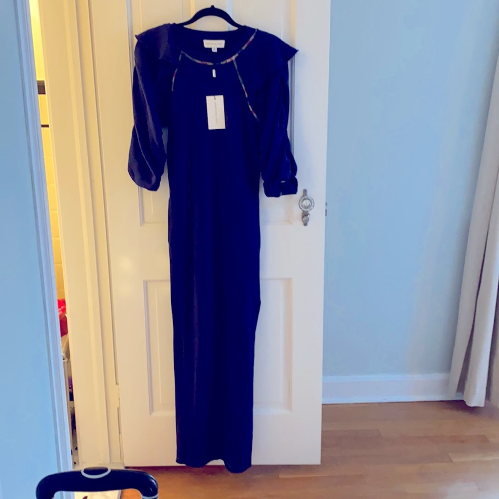 Something navy sweatshirt dress